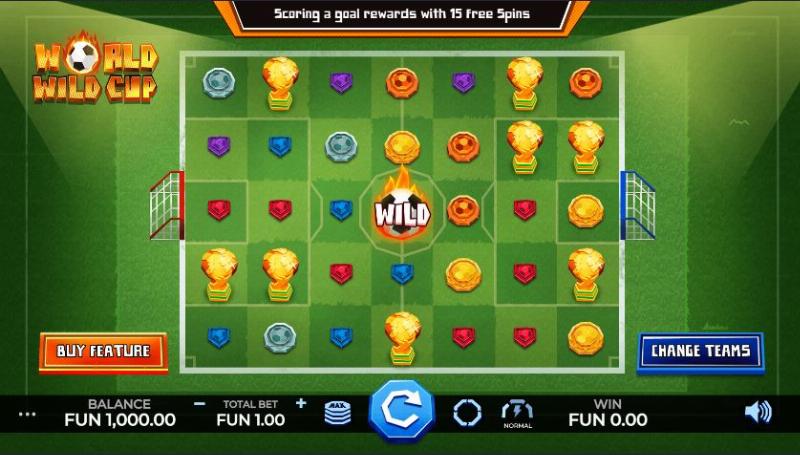 World Wild Cup slot game artwork