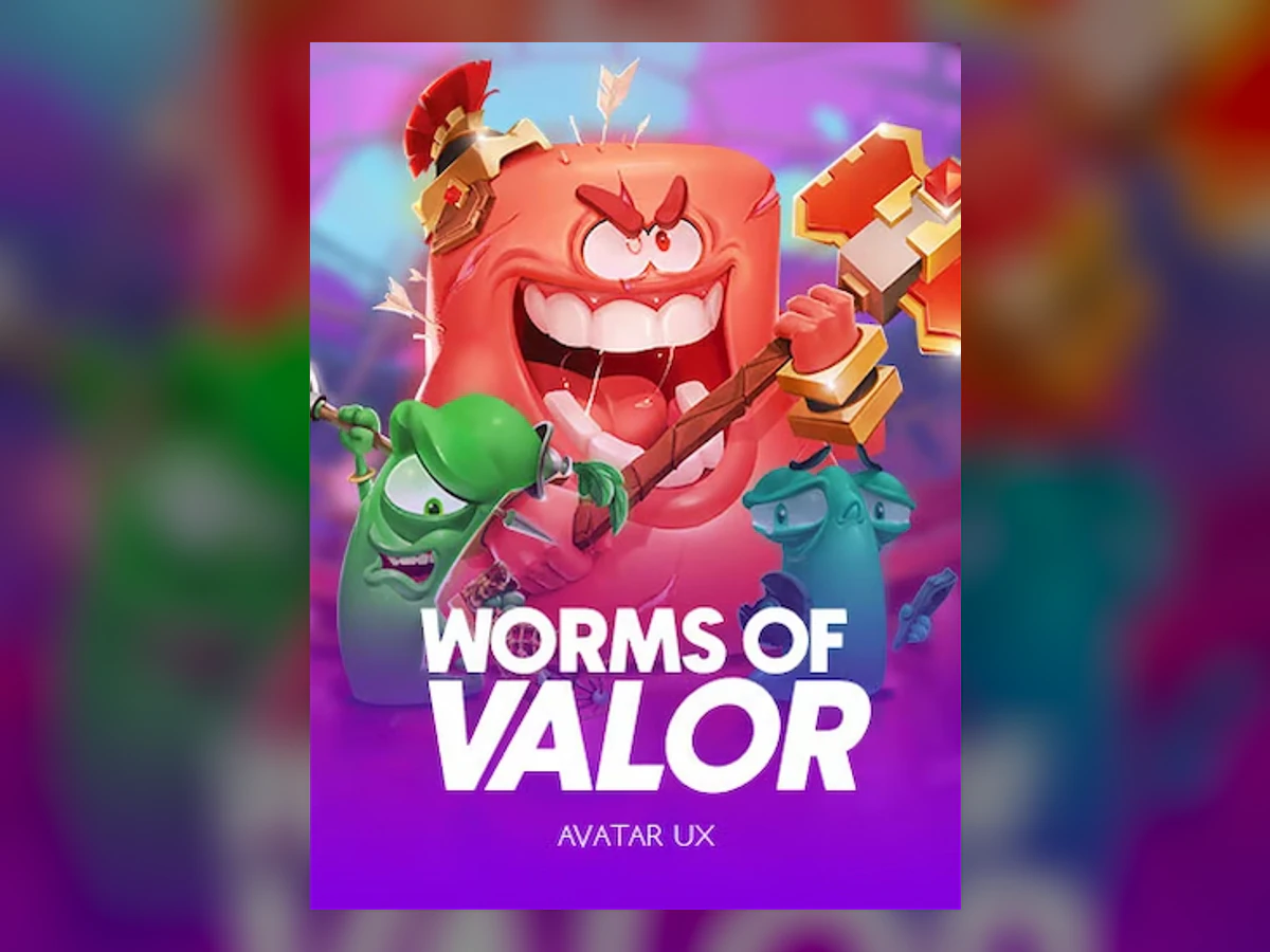 Worms of Valor slot game artwork