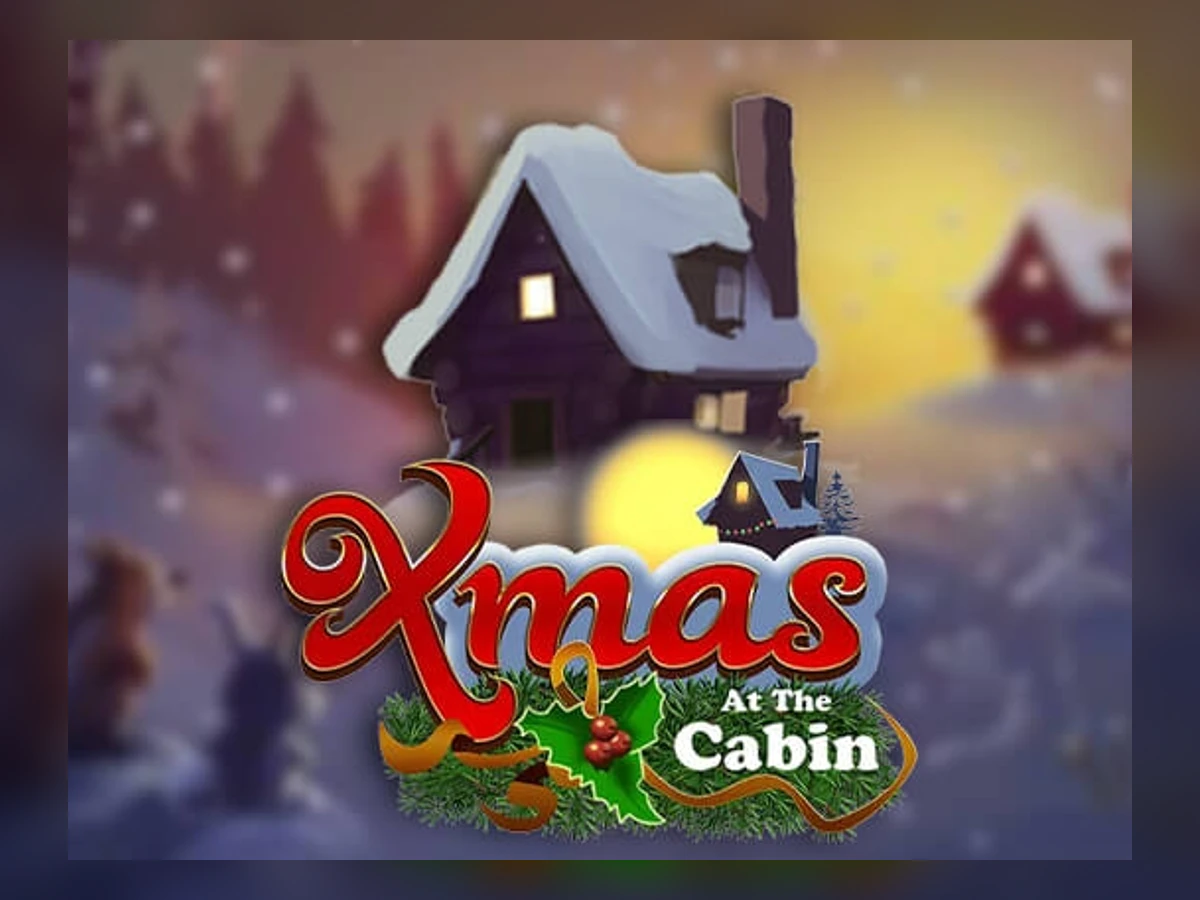 Xmas At the Cabin slot game artwork