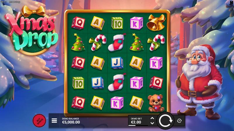 Xmas Drop slot game artwork