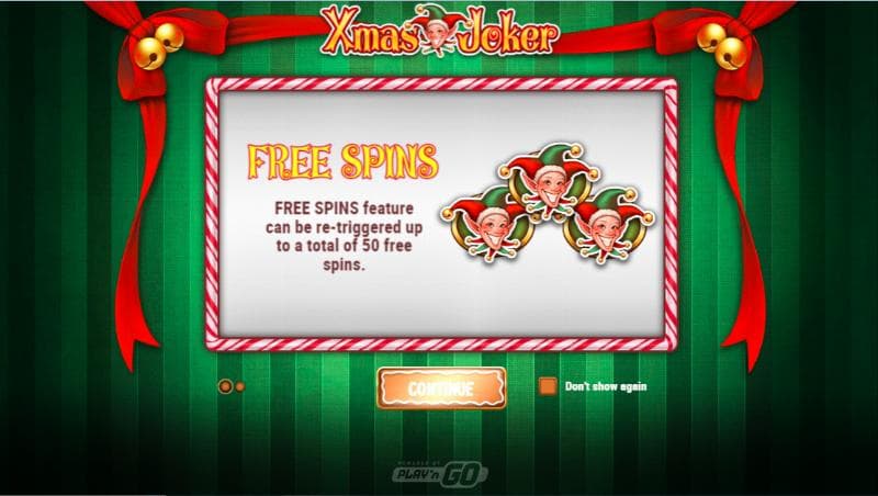 Xmas Joker slot game artwork