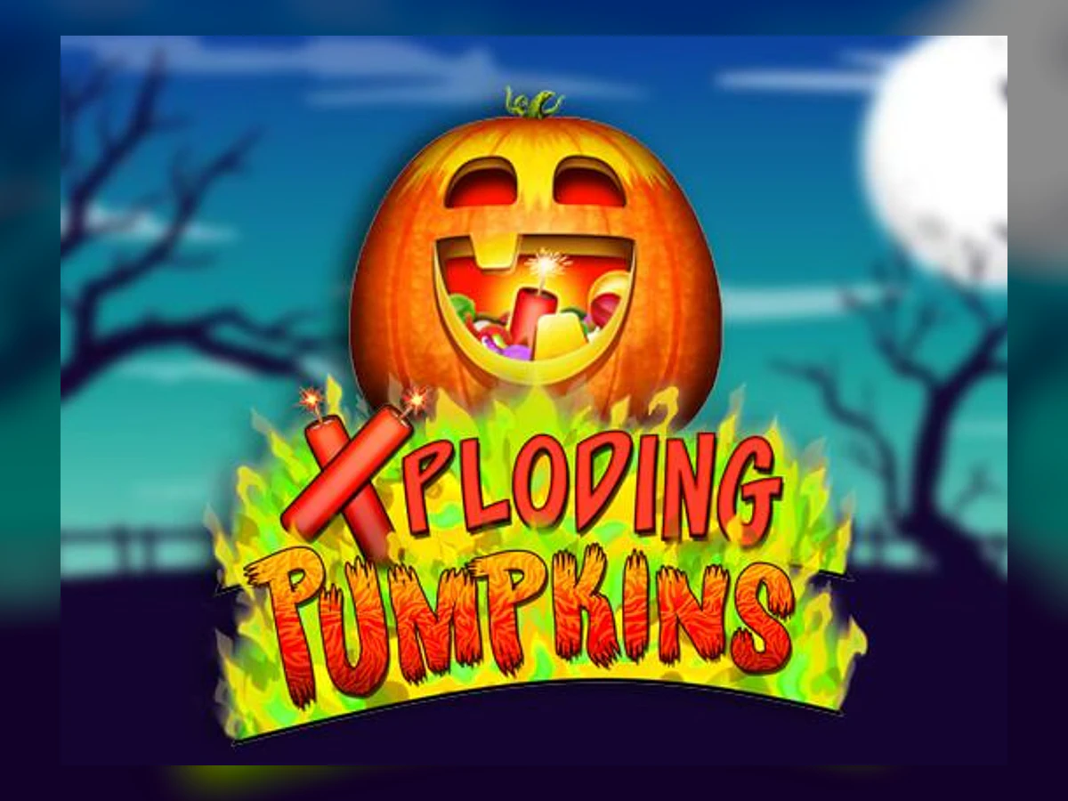 Xploding Pumpkins slot game artwork