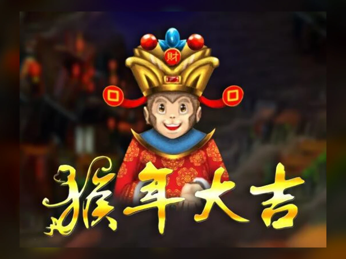 Year of the monkey slot game artwork