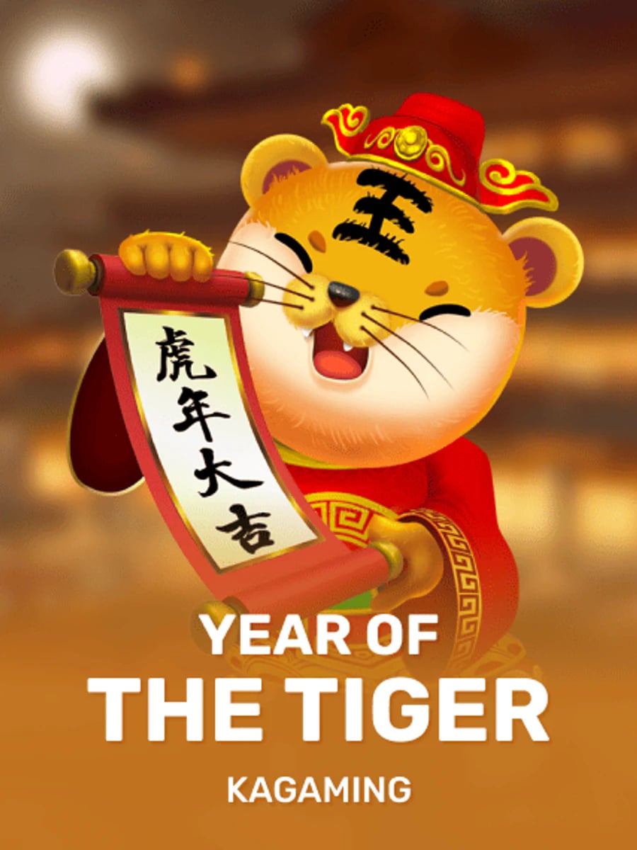 Year of the Tiger slot game artwork