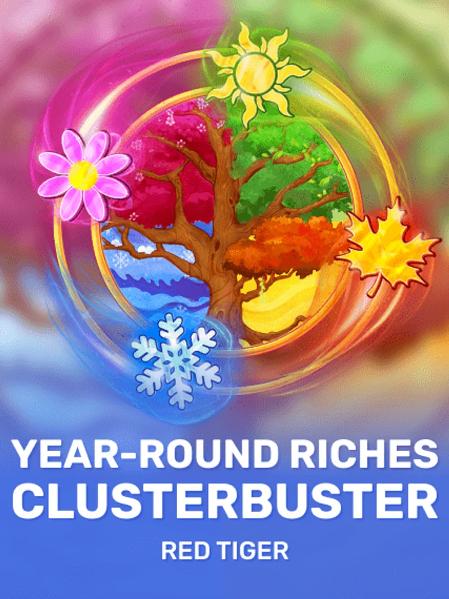 Year-Round Riches Clusterbuster slot game artwork