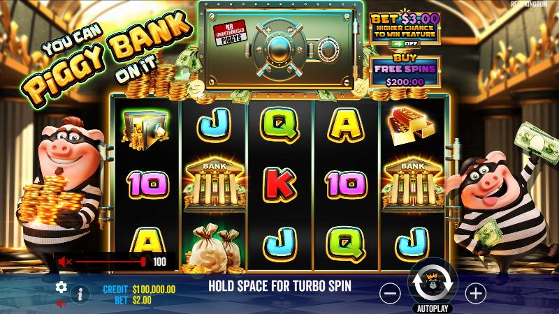 You Can Piggy Bank On It slot game artwork