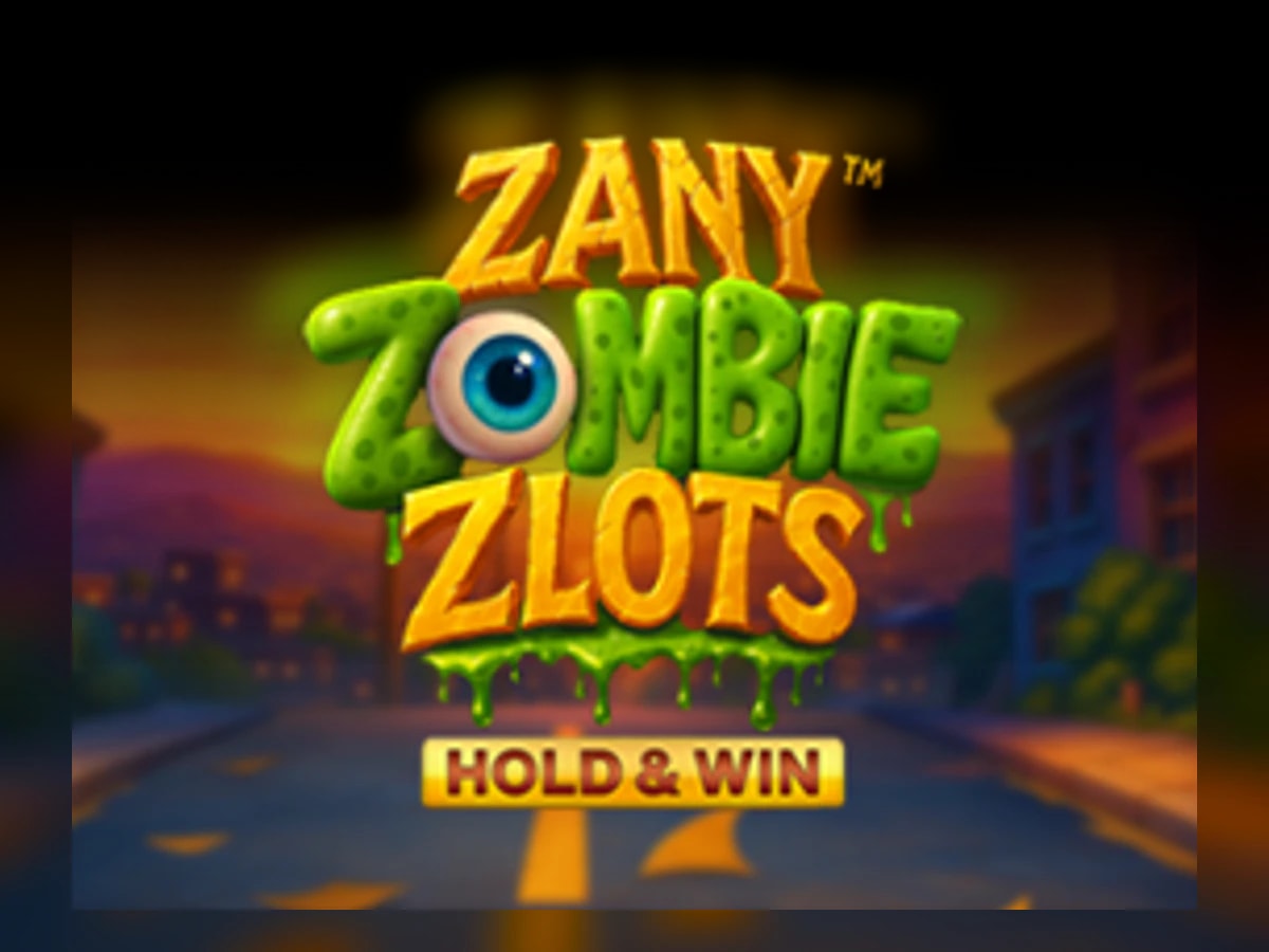 Zany Zombie Zlots slot game artwork