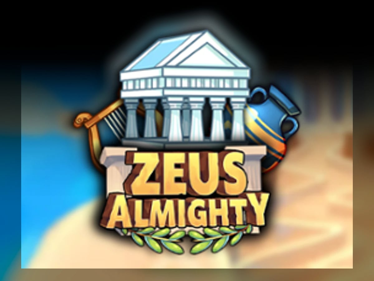 Zeus Almighty slot game artwork