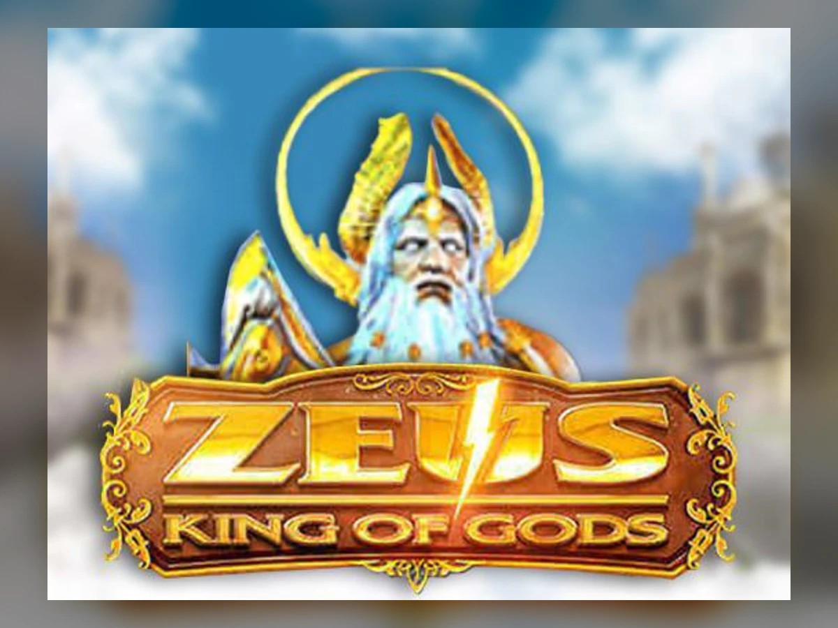 Zeus: King of Gods slot game artwork