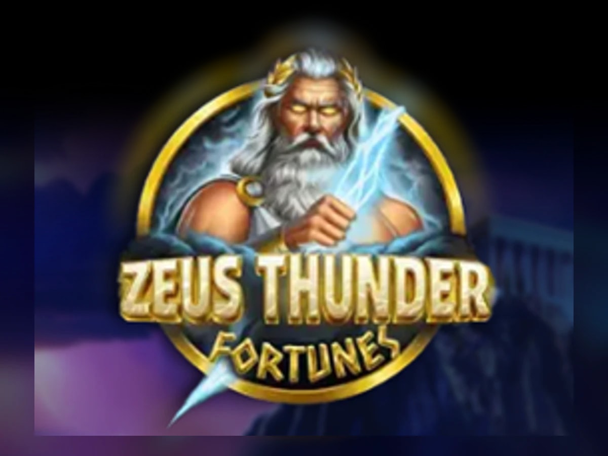 Zeus Thunder Fortunes slot game artwork