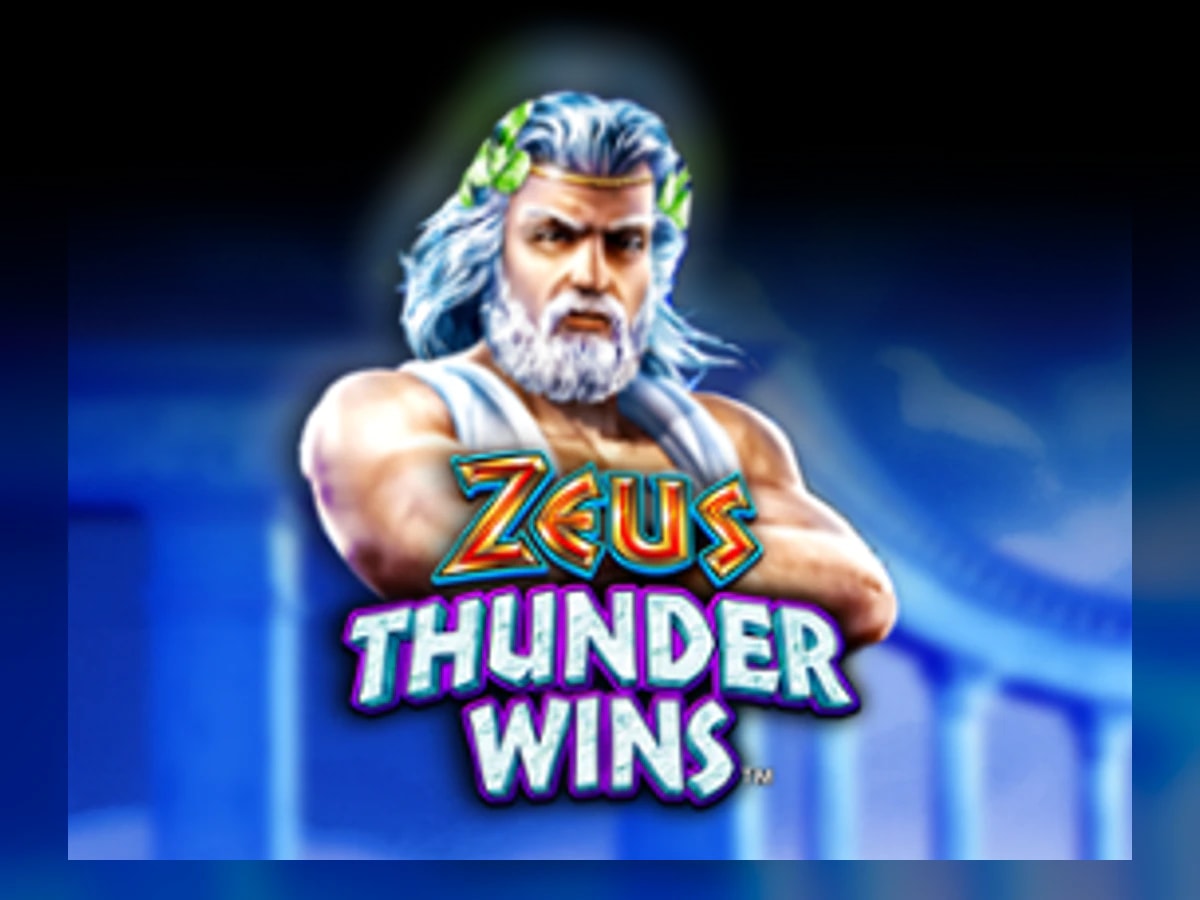 Zeus Thunder Wins slot game artwork
