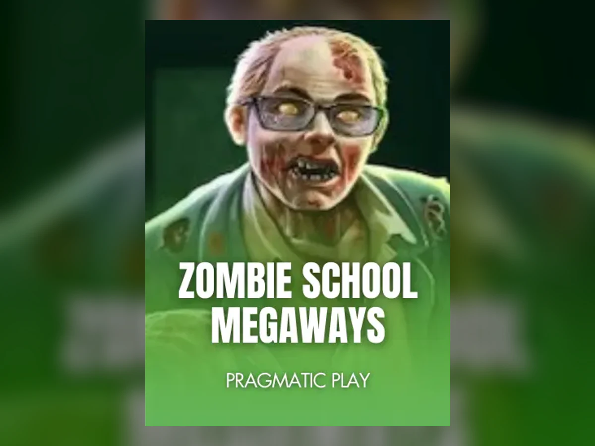 Zombie School Megaways slot game artwork