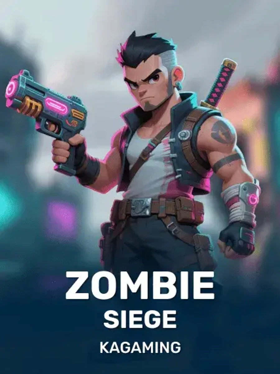Zombie Siege slot game artwork