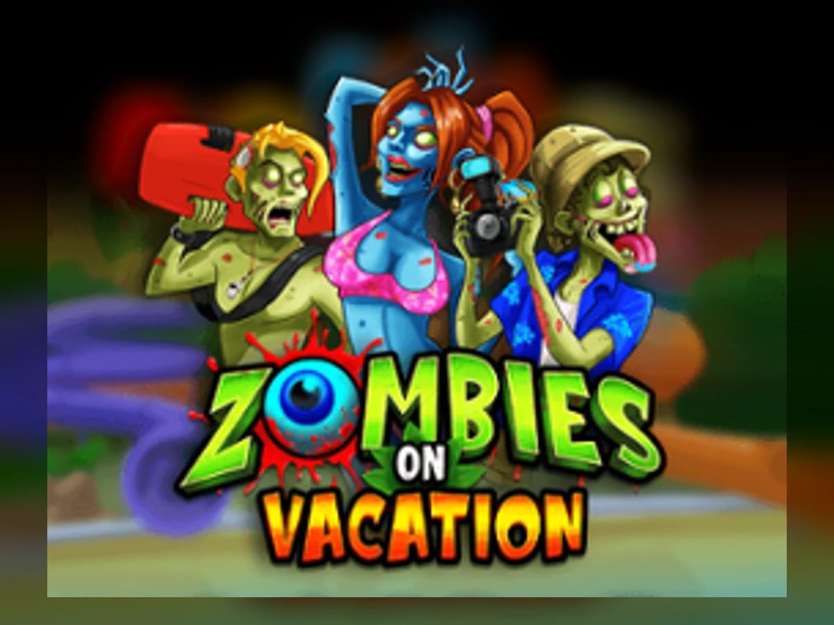 Zombies on Vacation slot game artwork