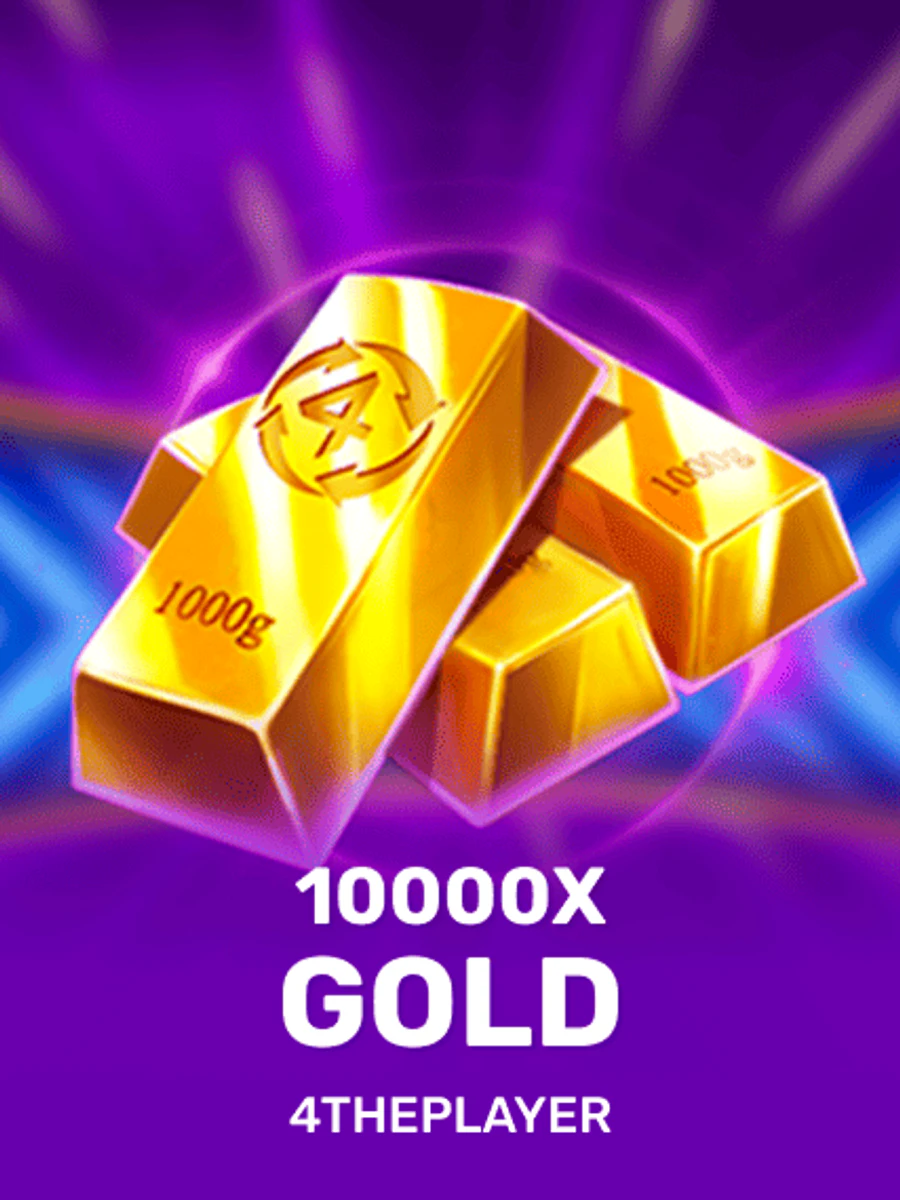 10,000x Gold slot artwork