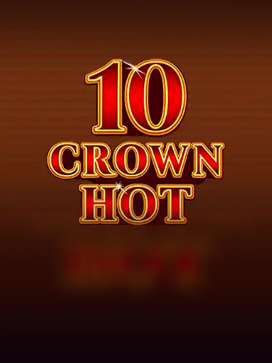 10 Crown Hot High RTP slot artwork