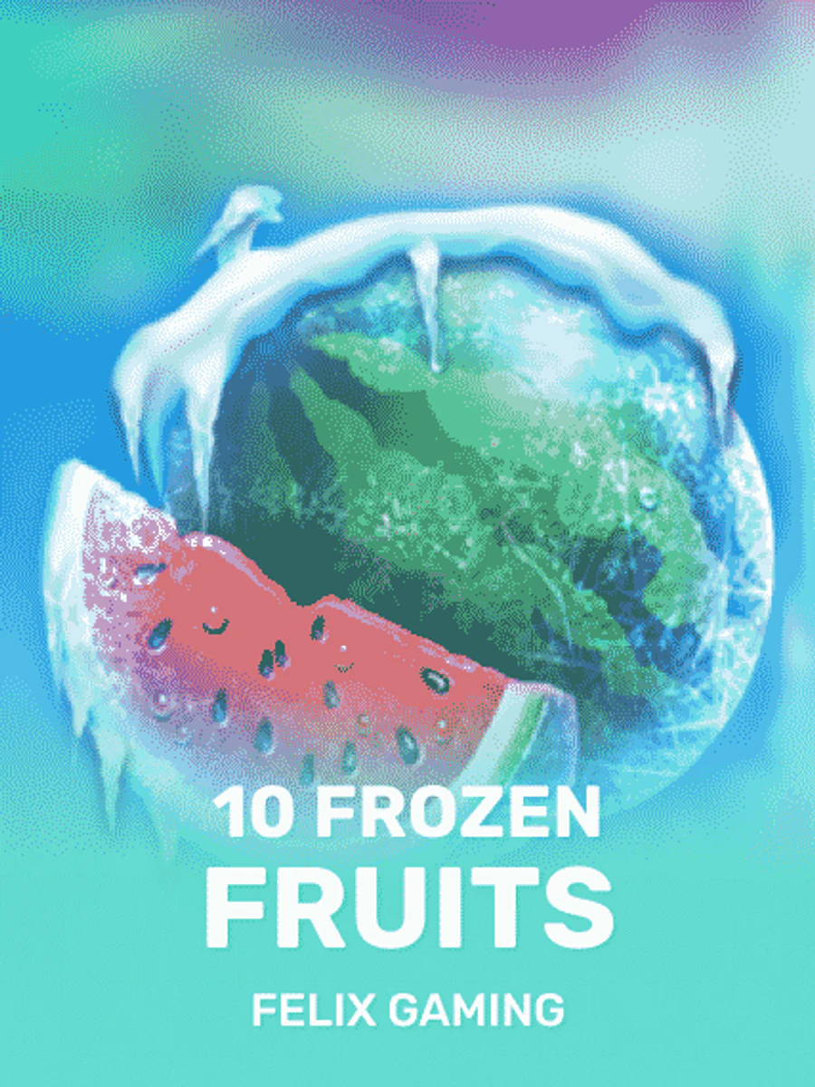 10 Frozen Fruits slot artwork
