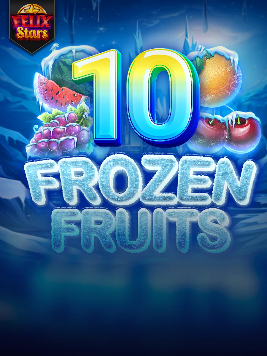 10 Frozen Fruits Felix Stars slot artwork