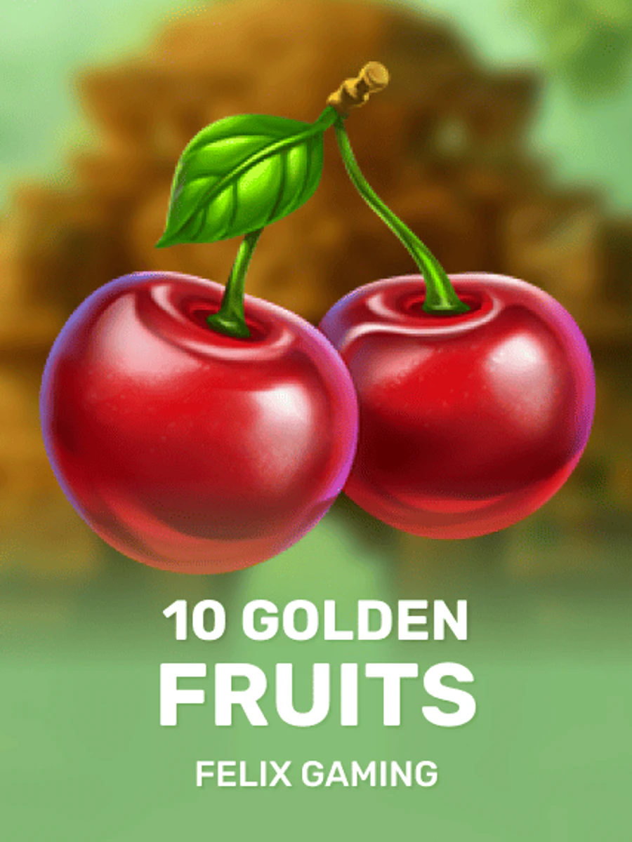 10 Golden Fruits slot artwork