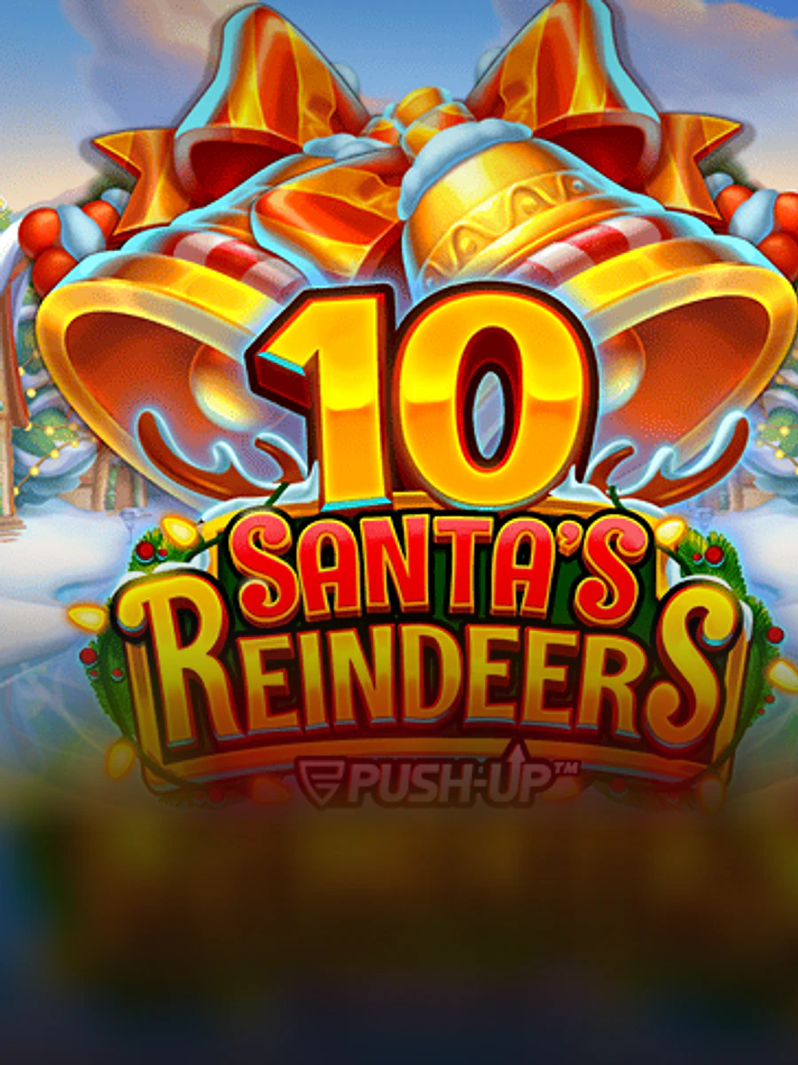 10 Santa's Reindeers slot artwork