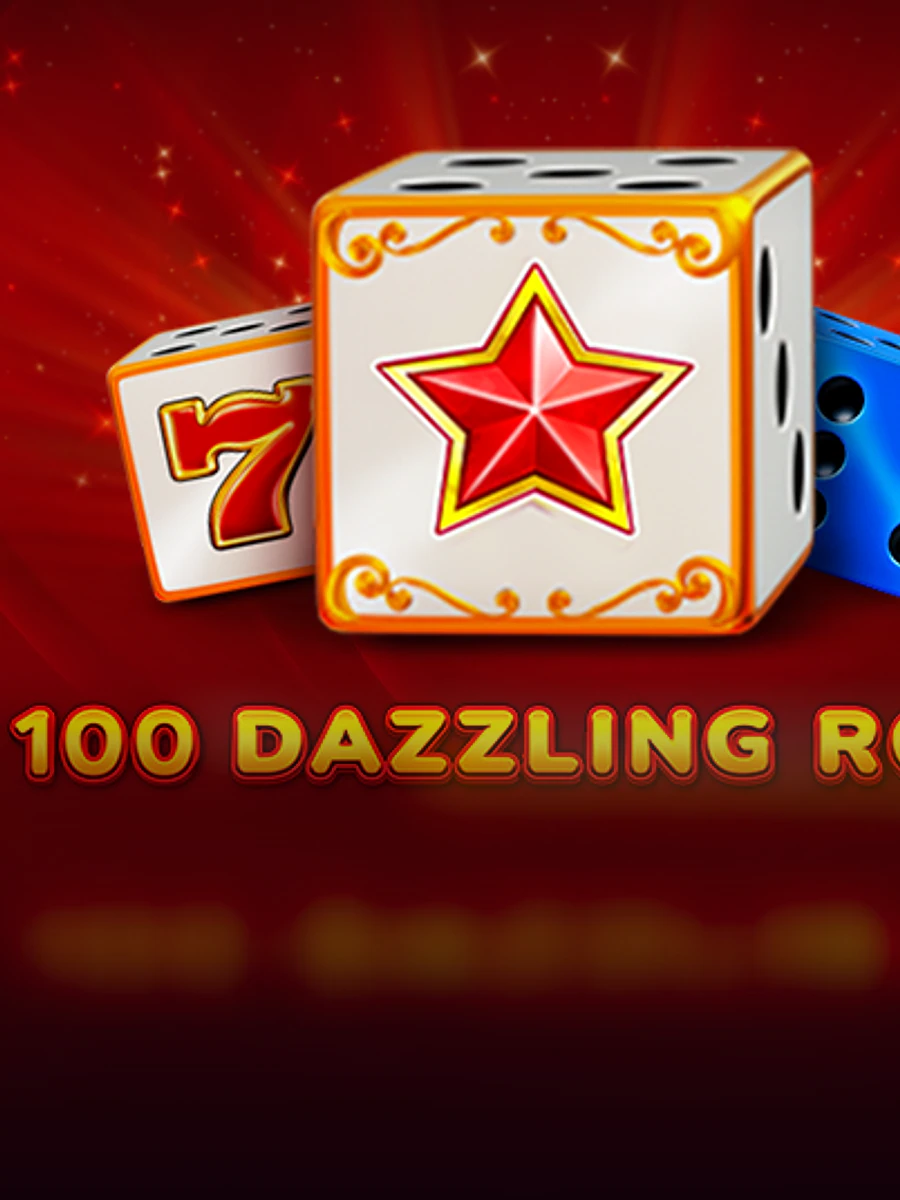 100 Dazzling Roll slot artwork