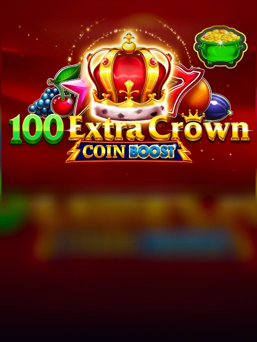 100 Extra Crown Coin Boost slot artwork