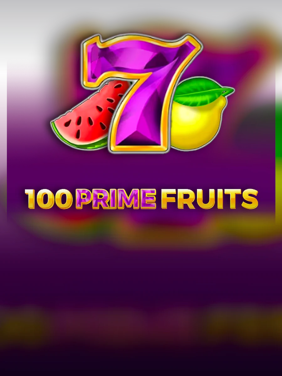 100 Prime Fruits slot artwork