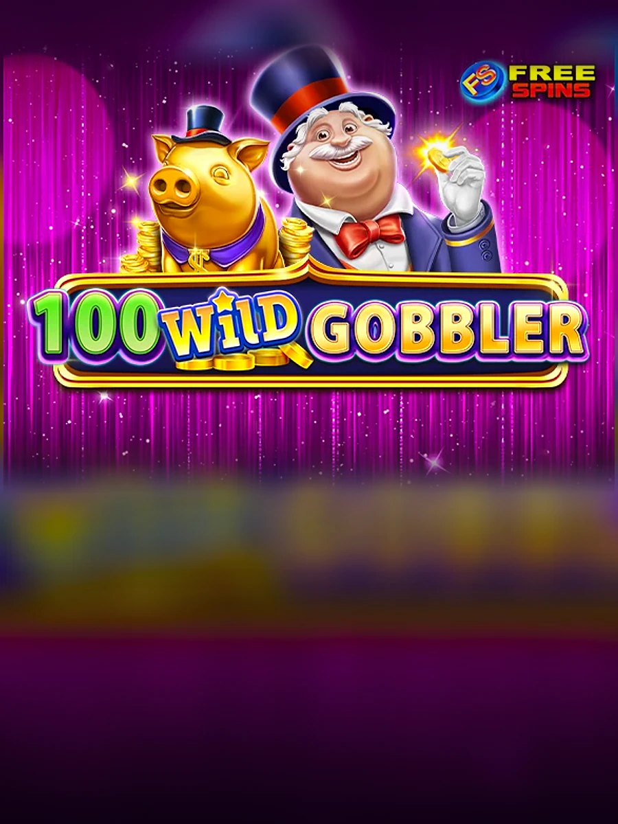 100 Wild Gobbler slot artwork