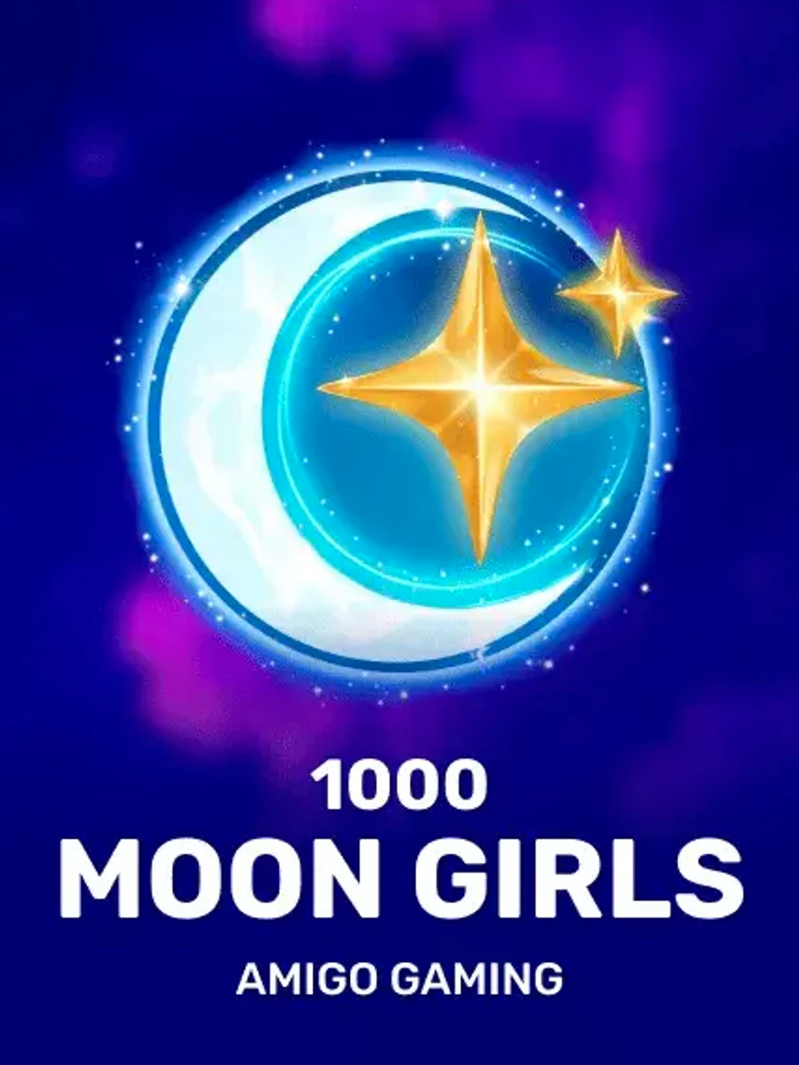 1000 Moon Girls slot artwork