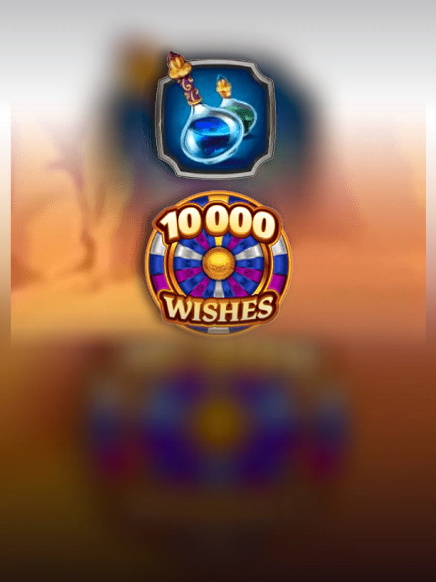 10000 Wishes slot artwork
