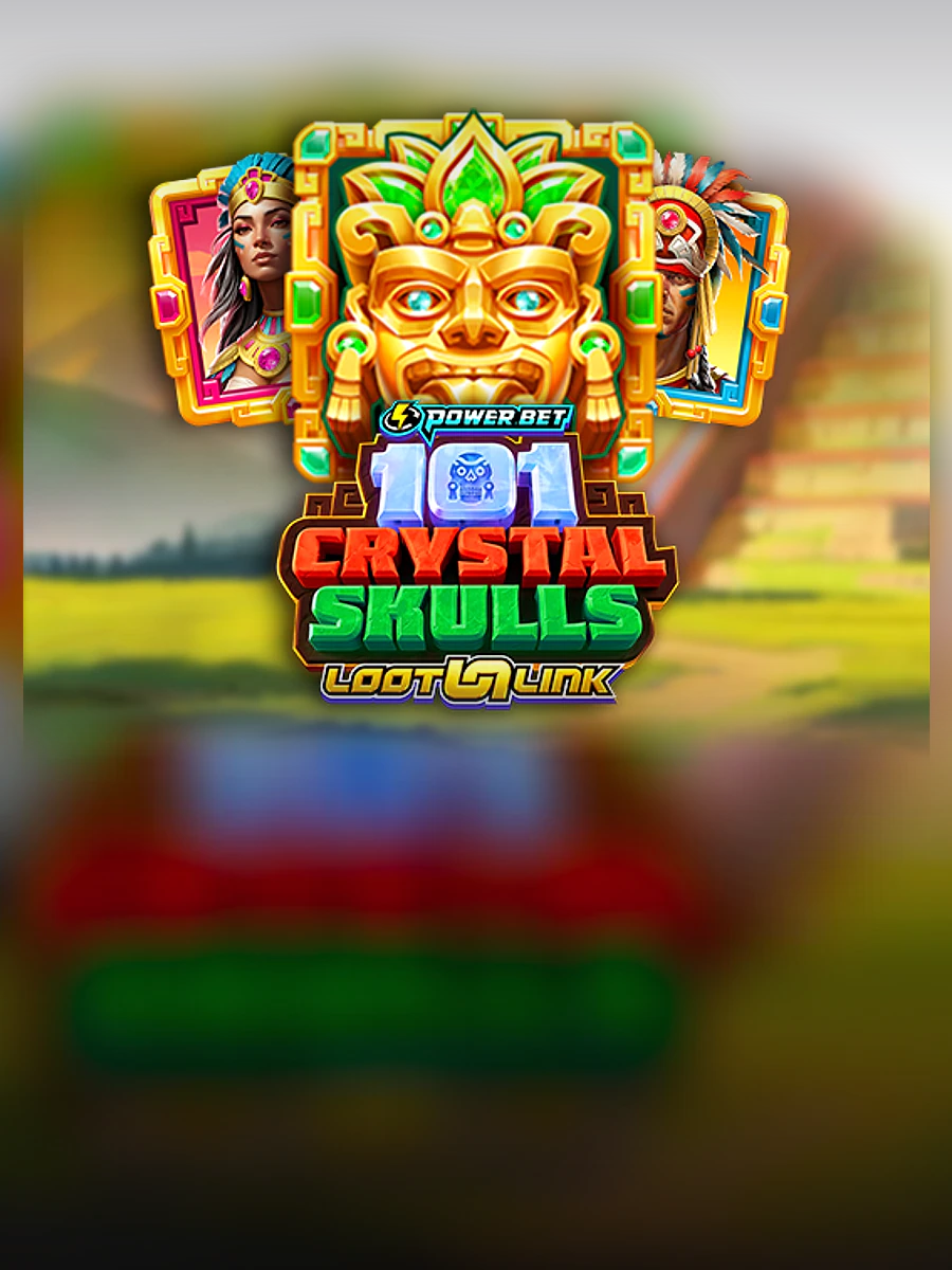 101 Crystal Skulls slot artwork