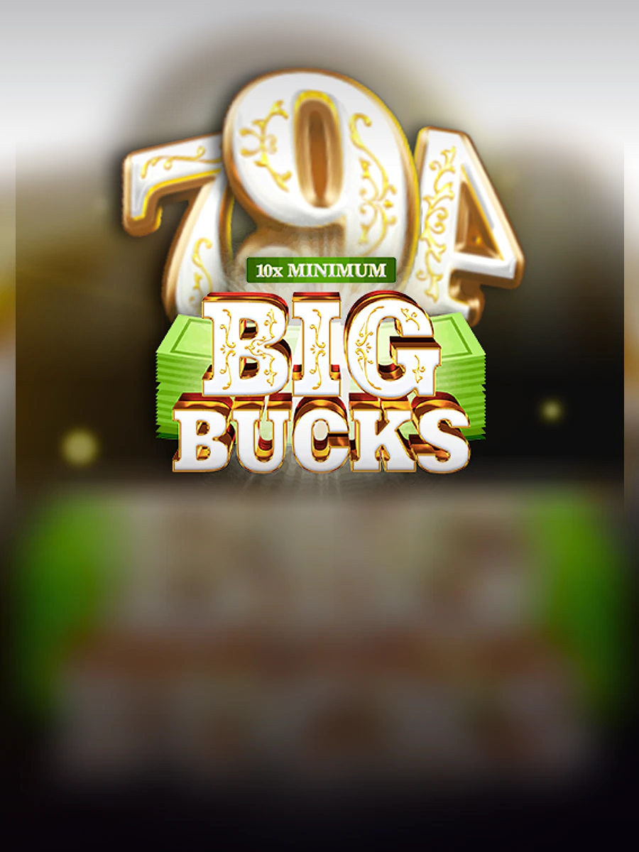 10x Minimum Big Bucks slot artwork