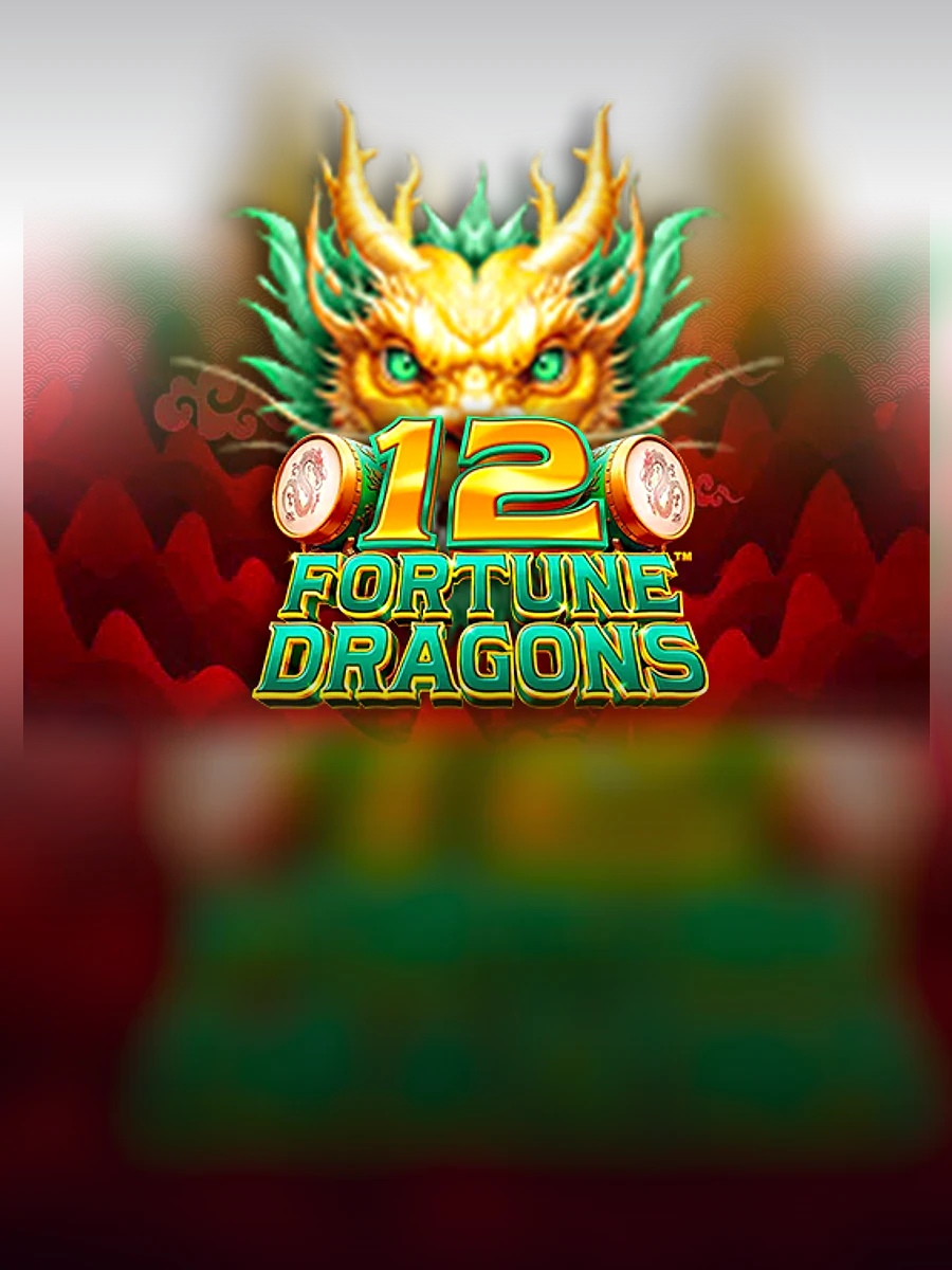 12 Fortune Dragons slot artwork