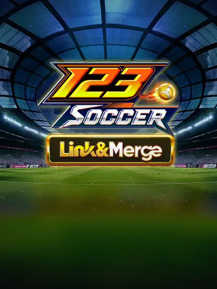 123 Soccer Link & Merge slot artwork