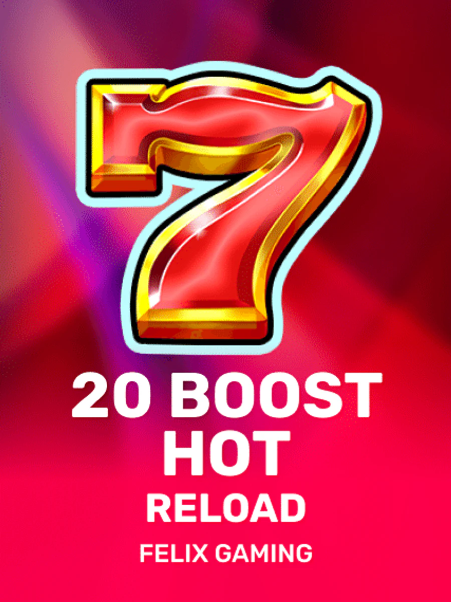 20 Boost Hot RELOAD slot artwork