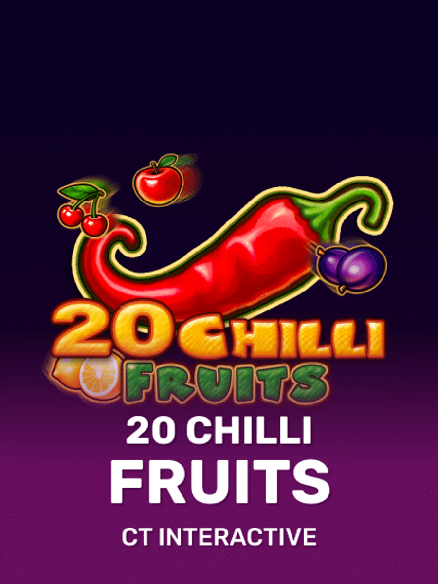 20 Chilli Fruits slot artwork