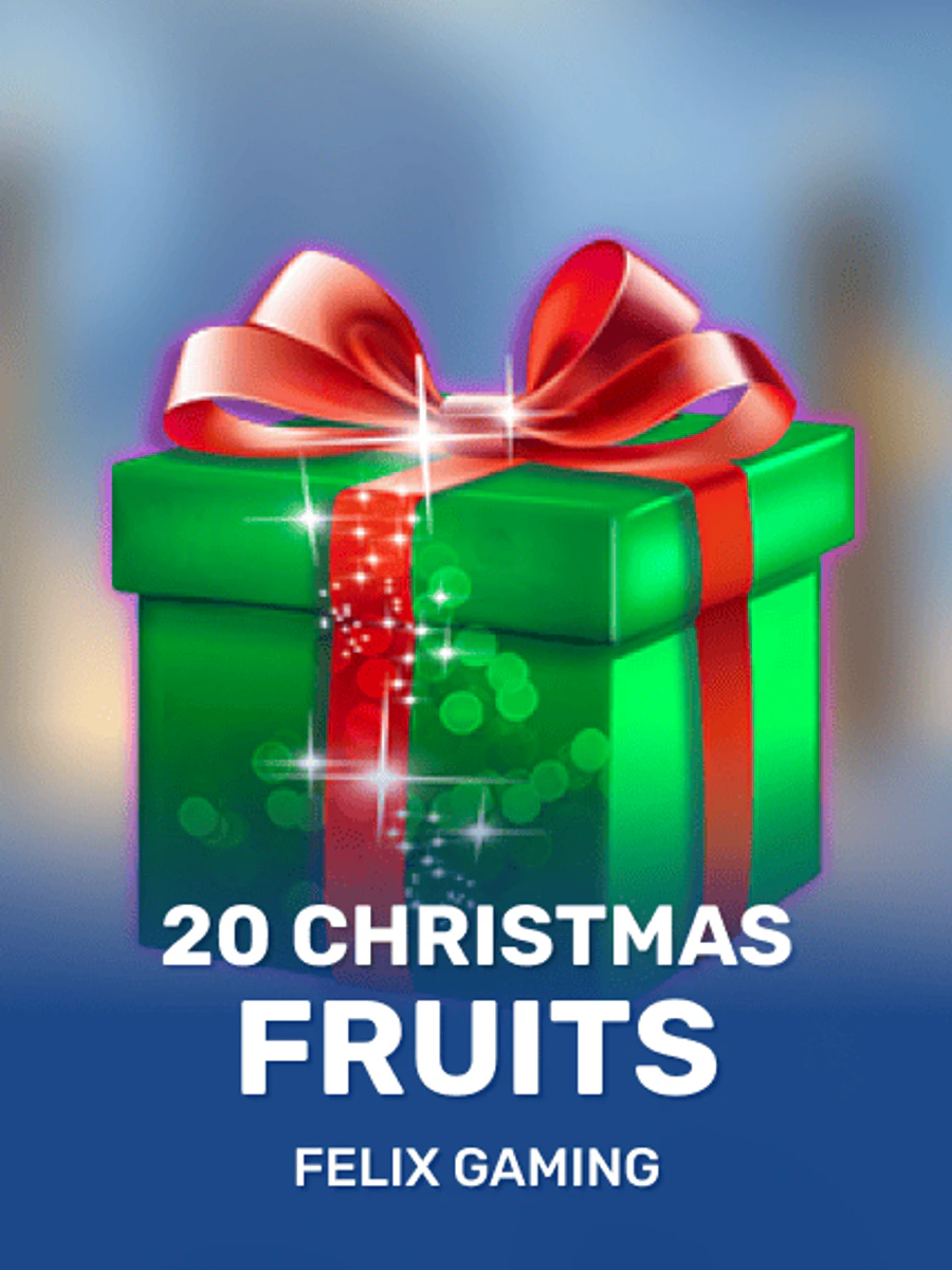 20 Christmas Fruits slot artwork