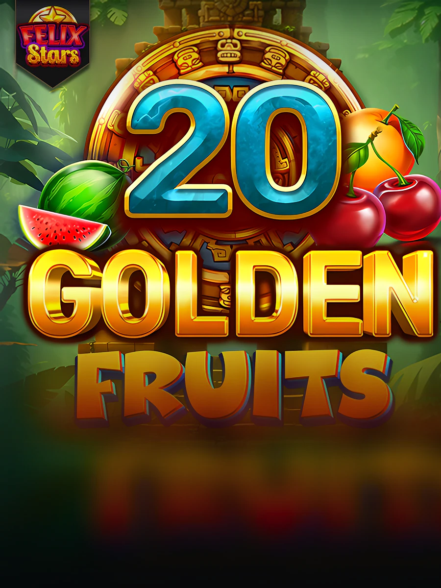 20 Golden Fruits Felix Stars slot artwork
