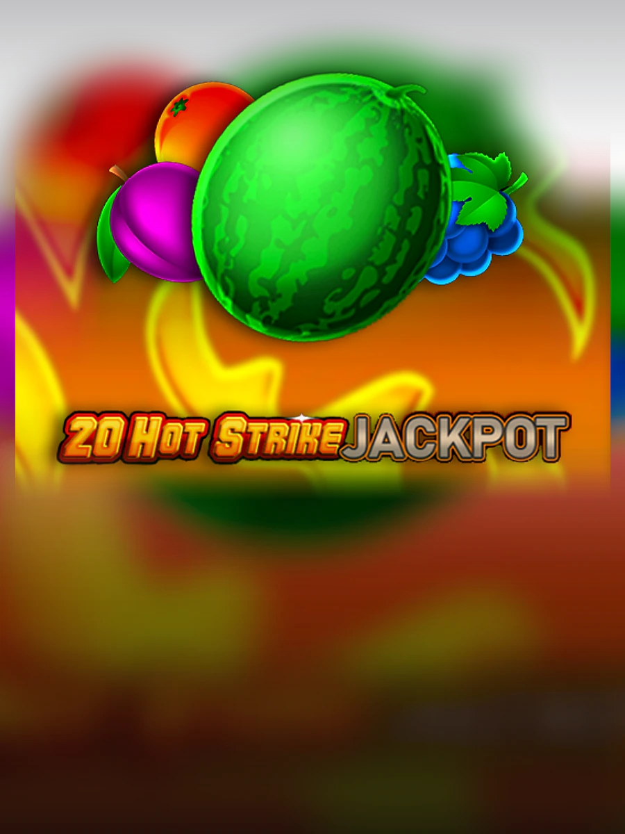 20 Hot Strike Jackpot slot artwork