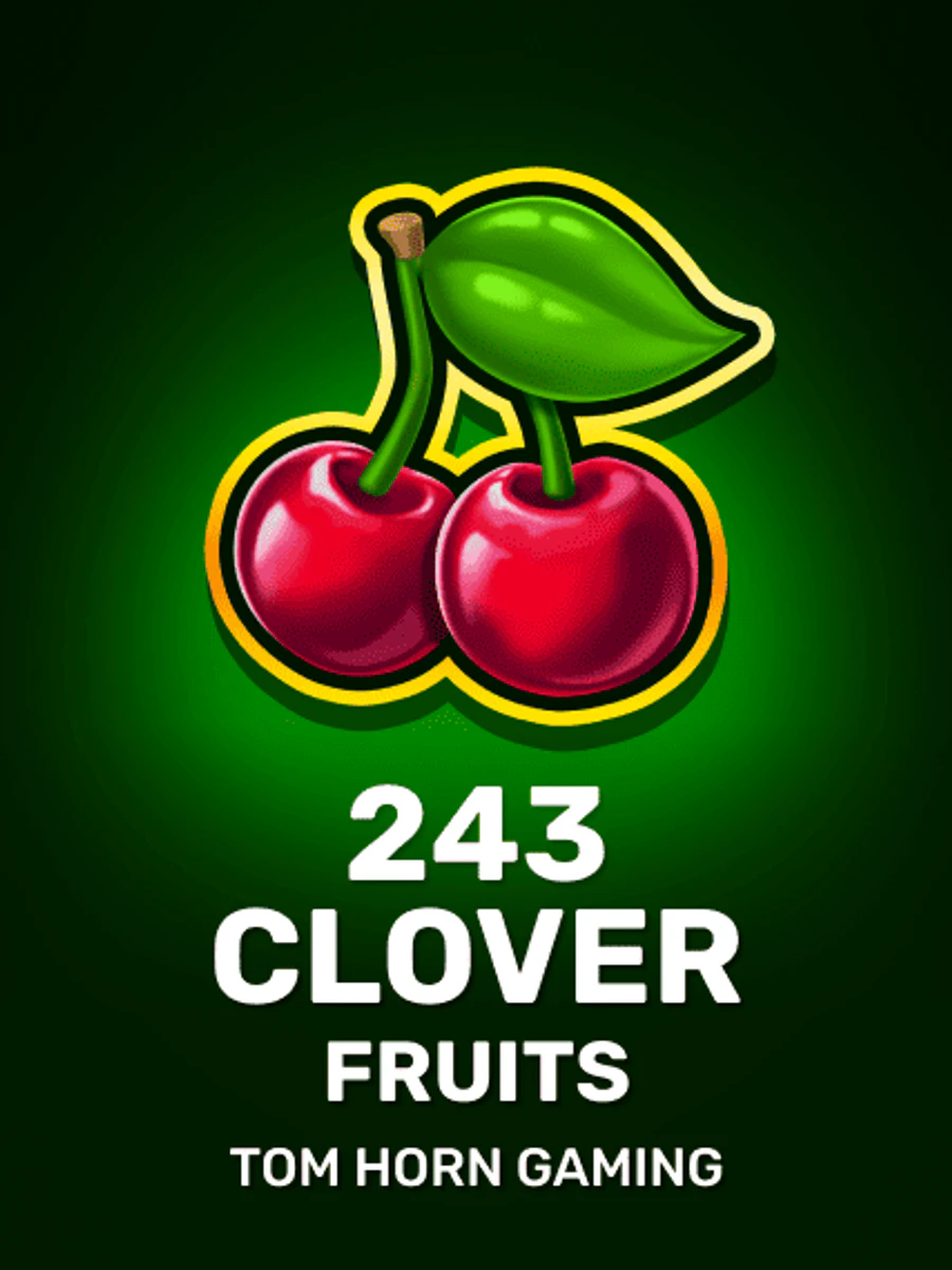 243 Clover Fruits slot artwork