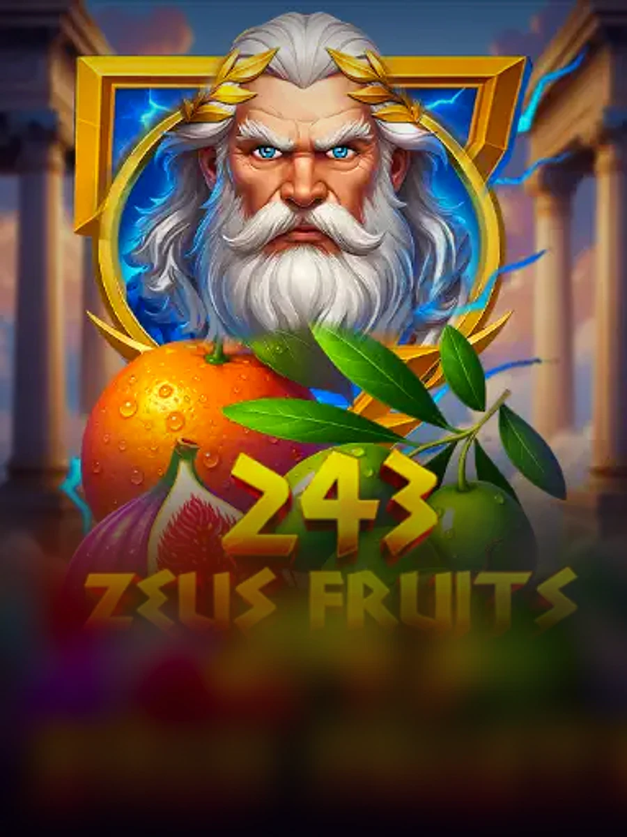 243 Zeus Fruit casino game artwork