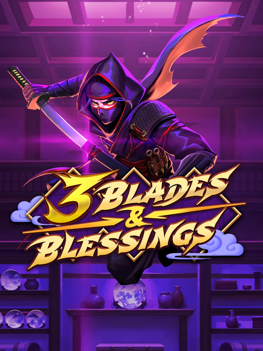 3 Blades & Blessings slot artwork