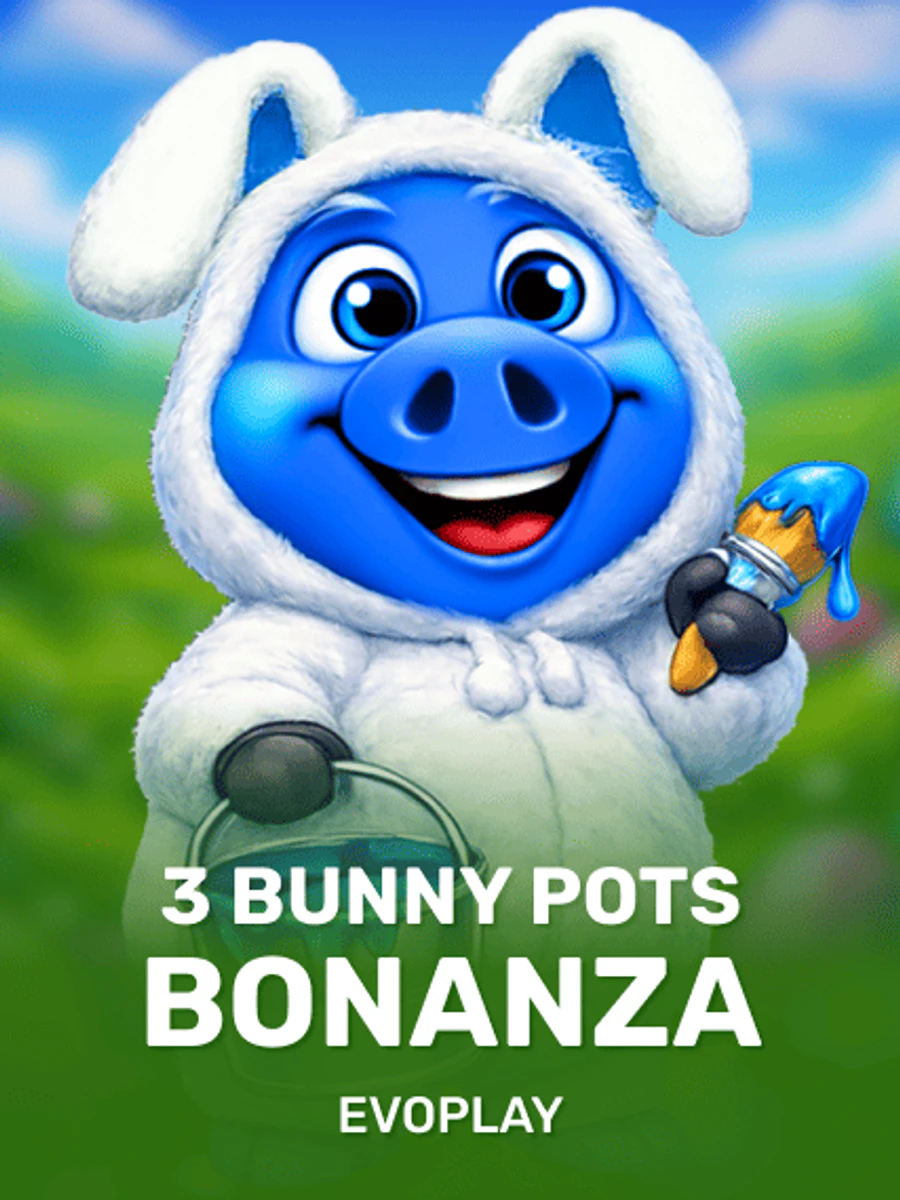 3 Bunny Pots Bonanza slot artwork