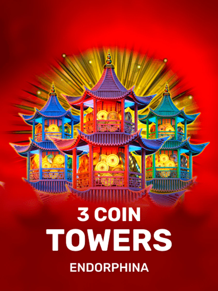 3 Coin Towers slot artwork