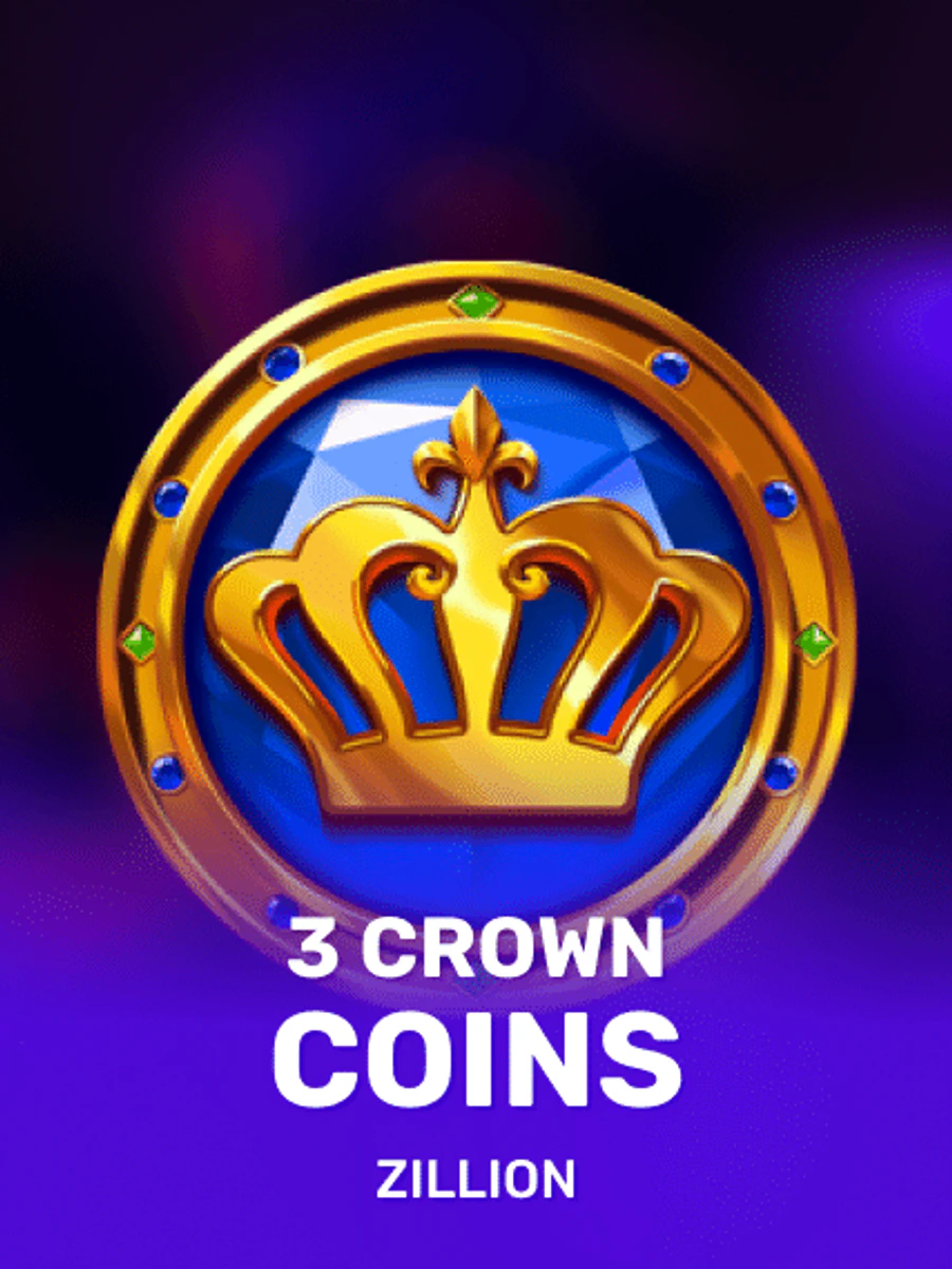 3 Crown Coins slot artwork
