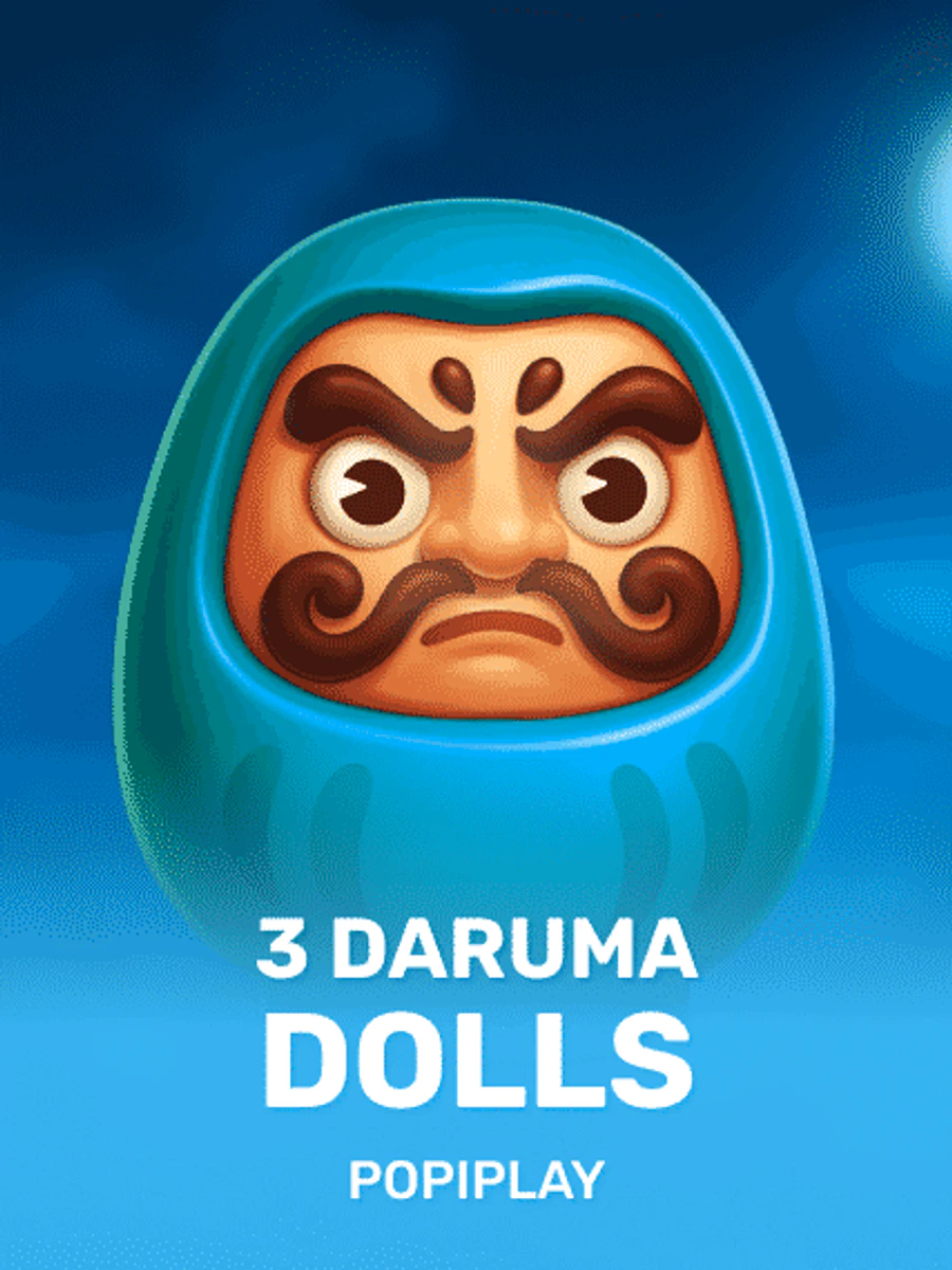 3 Daruma Dolls slot artwork
