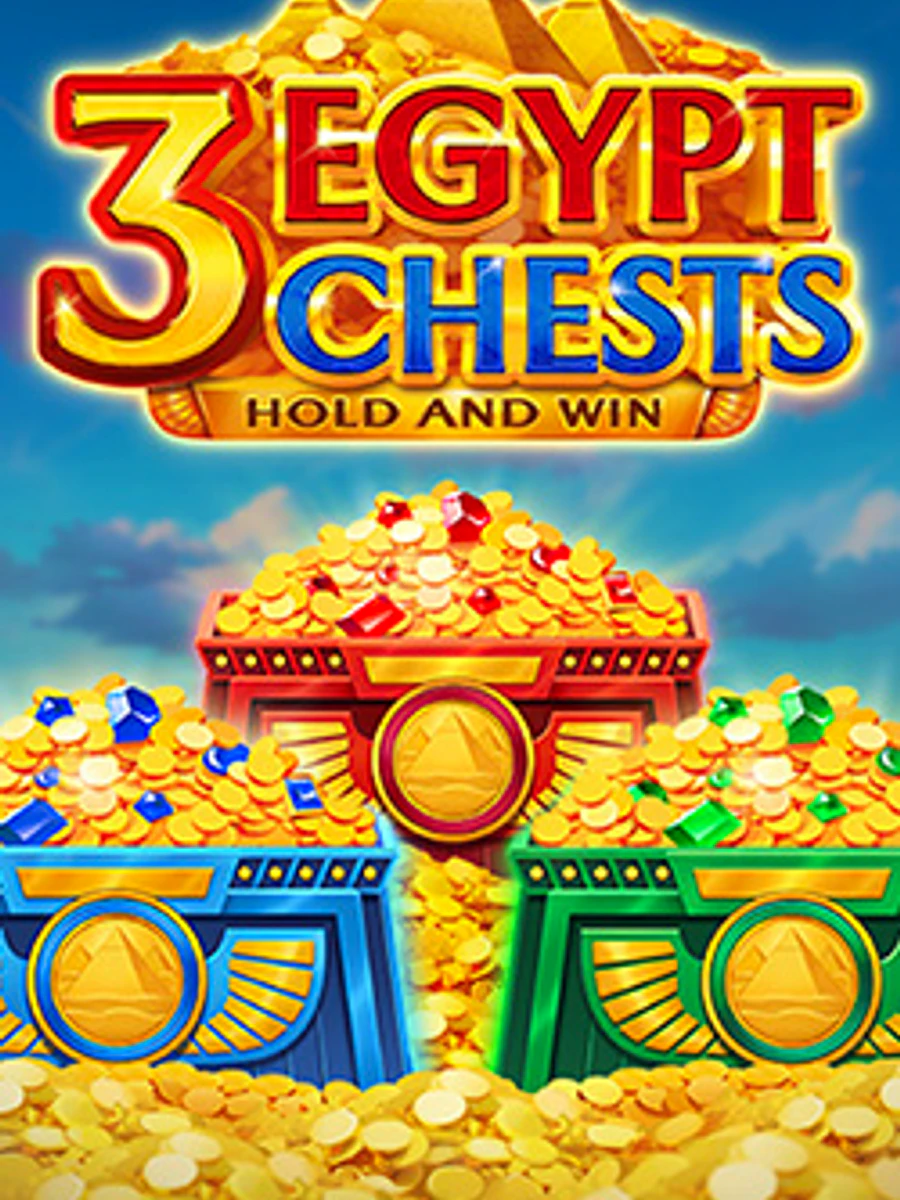 3 Egypt Chests slot artwork