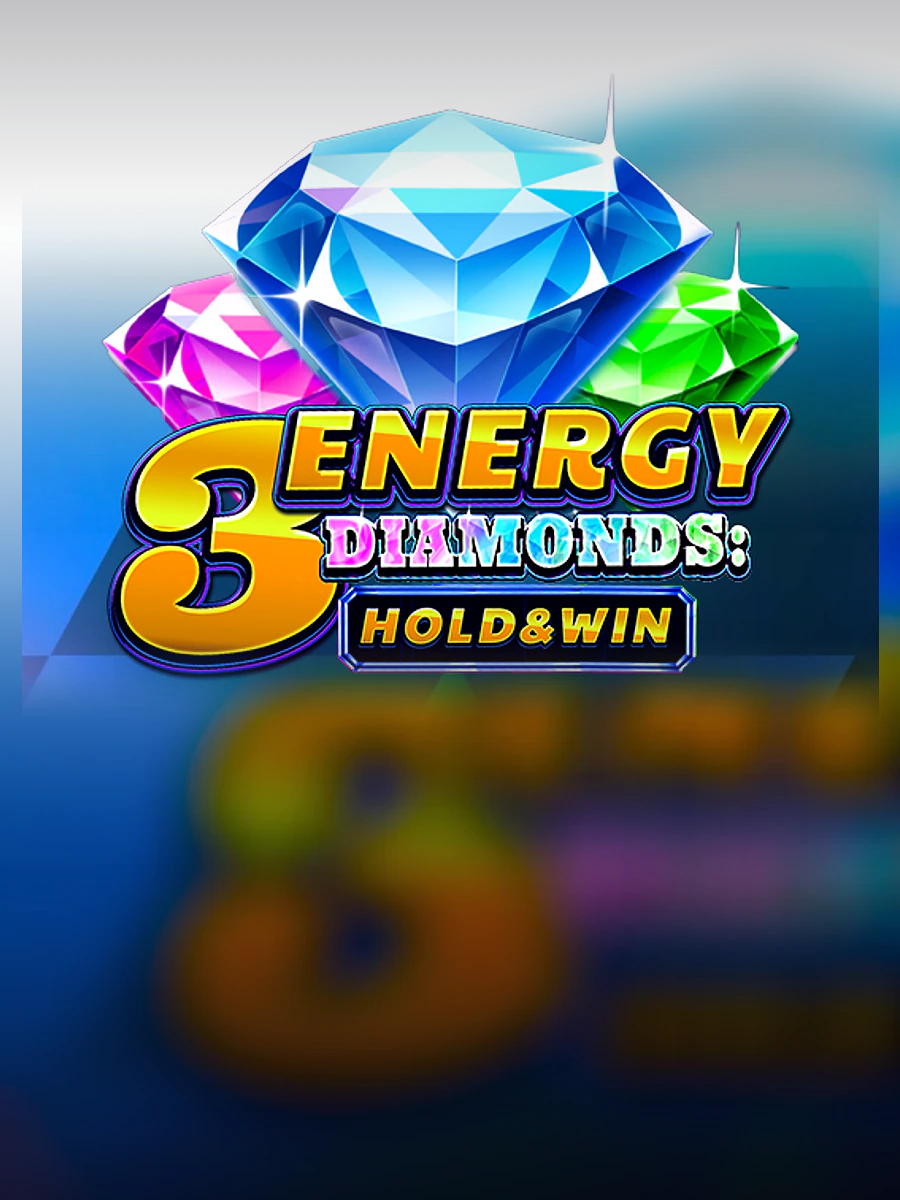 3 Energy Diamonds slot artwork
