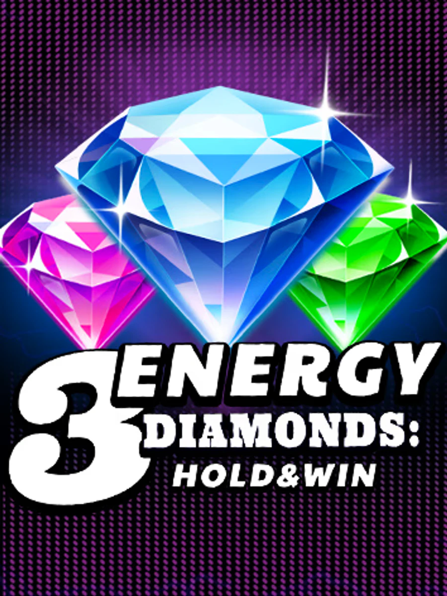 3 Energy Diamonds: Hold & Win slot artwork