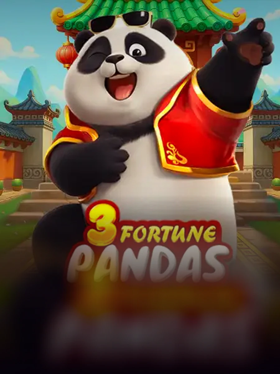 3 Fortune Pandas slot artwork